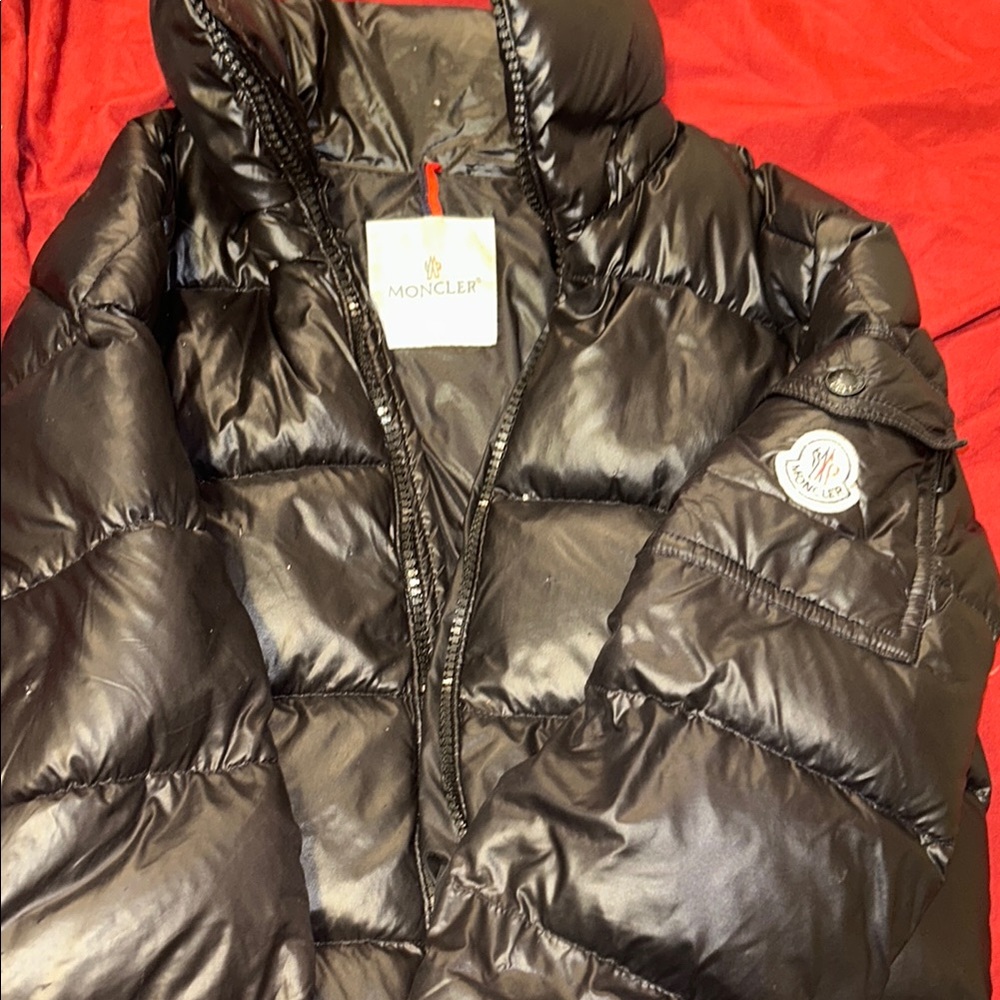 Moncler Black Puffer Jacket